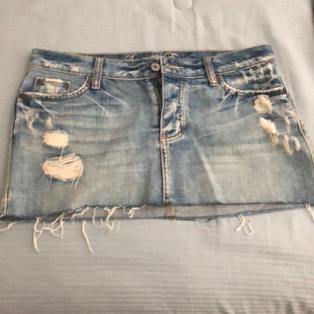American Eagle jean skirt